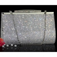 Women Other Leather Type Minaudiere Clutch / Evening Bag - Gold / Silver  