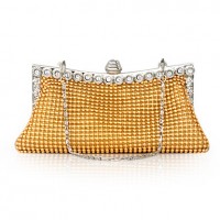 Handbags/ Clutches Satin With Austria Rhinestones/ Aluminiumsheet More Colors Available  