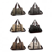 Fashion Unisex Canvas Handbag Messenger Shoulder Bag Tote  