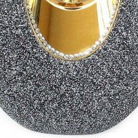 Satin Shell Evening Bag Handbag Purse Clutch  