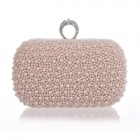 Metal Wedding/Special Occasion Clutches/Evening Handbags with Rhinestones/Imitation Pearls (More Colors)  