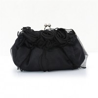 Handbags/ Clutches In Gorgeous Satin/ Tulle Shell More Colors Available  