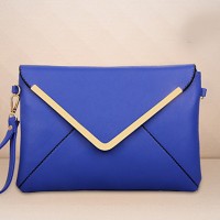 Women PU Barrel Shoulder Bag / Tote - Beige / Blue / Black  