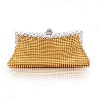 Handbags/ Clutches Satin With Austria Rhinestones/ Aluminiumsheet More Colors Available  