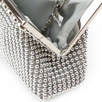 Handbags/ Clutches Satin With Austria Rhinestones/ Aluminiumsheet More Colors Available  