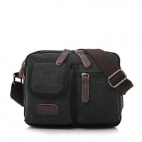 Fashion Men Women Canvas Messenger Shoulder Bag  